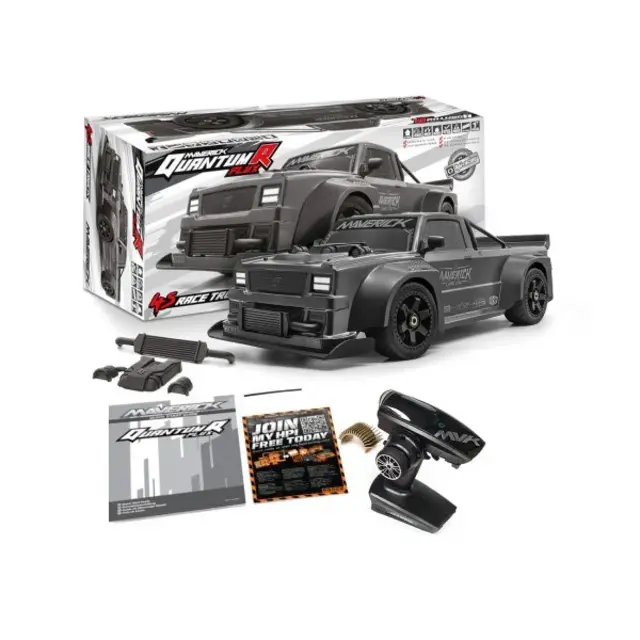 Maverick Maverick QuantumR FLUX 4WD Brushless Street Truck Grey 1/8