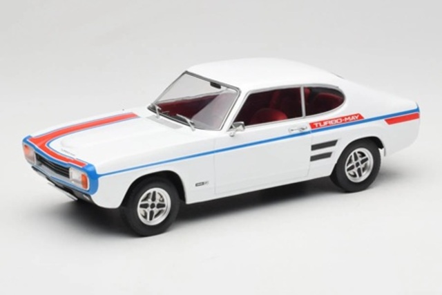 1970 Ford Capri Mk.I GT White - Model Car Group 1/18