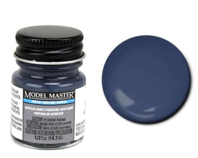 Testors Model Master Acryl: 5-N Navy Blue 4867 - Scale Hobbies Ltd