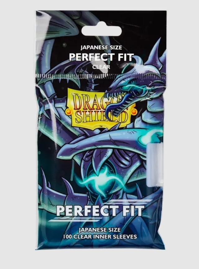 Dragon Shield Clear - Toploading Perfect Fit Sleeves Japanese Size