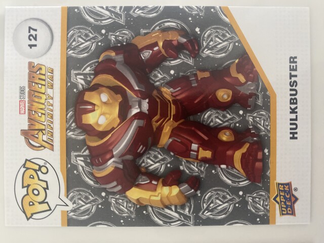 Hulkbuster 2023 Marvel Funko Upper Deck Card #127