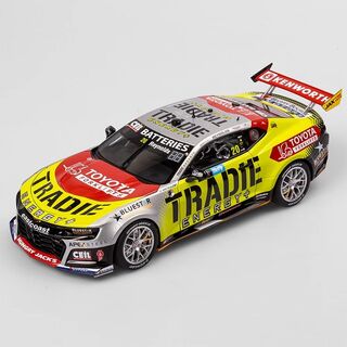 Tradie Energy Racing #20 Chevrolet Camaro ZL1 David Reynolds 2025 Supercars Championship Season - Authentic Collectables 1/18