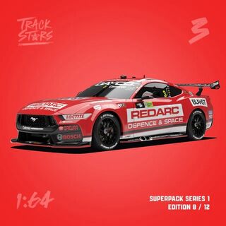 Blanchard Racing Team #3 Redarc Ford Mustang GT Supercar - 2025 Adelaide Grand Final - Aaron Cameron - TrackStars 1/64