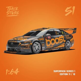 Boost Mobile Racing Powered By Erebus #51 Holden ZB Commodore Supercar - 2022 Repco Bathurst 1000 Wildcard - Murphy/Stanaway - TrackStars 1/64